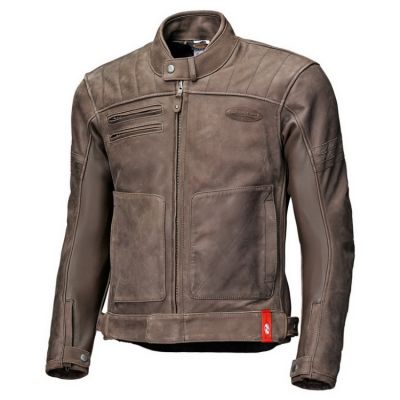 Held HOT ROCK pánská kožená bunda hnědá prodloužená vel.98(50)